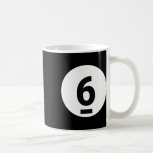 8 Pool Ball 6 Biljart Kostuum Halloween Groep Ma Koffiemok