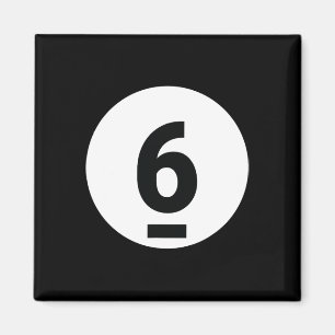 8 Pool Ball 6 Biljart Kostuum Halloween Groep Ma Magneet