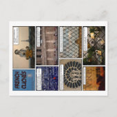 8 postales "French Clichés" con poema en Francés Briefkaart (Voorkant)
