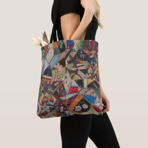 8-punts quiltblok tote bag