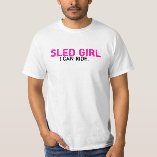 8 Redenen: SLED GIRL T-shirt (Voorkant)
