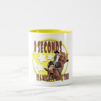 8 seconden tweekleurige koffiemok