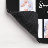 8 Sections Family Photo in Black Frame Muismat (Hoek)