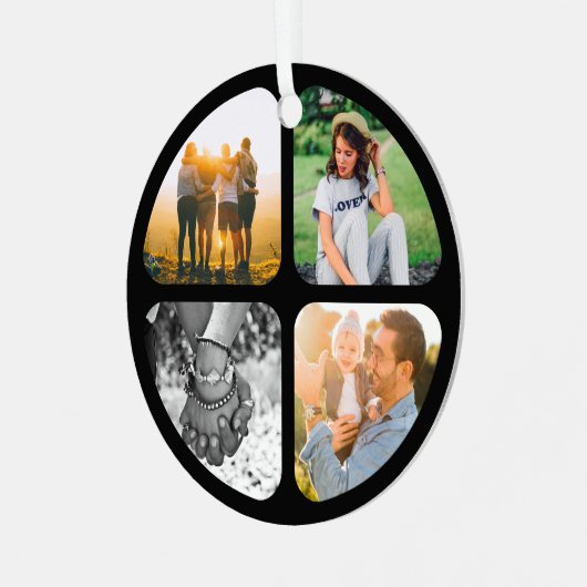 8 Sjabloon met dubbelzijdig metalen ornament (Voorkant links)