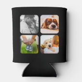 8 Sjabloon van het Net van de Foto Dubbelzijdig Zw Blikjeskoeler (Achterkant)