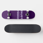 8" Skateboard Deck (Paars) (Horizontaal)