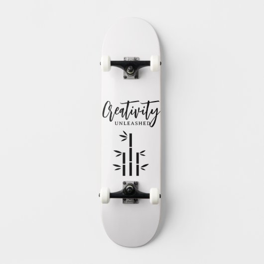 8" Skateboard Dek (Voorkant)