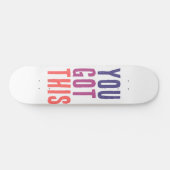 8" Skateboarddek Persoonlijk Skateboard (Horizontaal)