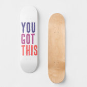 8" Skateboarddek Persoonlijk Skateboard (Voorkant)
