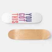 8" Skateboarddek Persoonlijk Skateboard (Horizontaal)