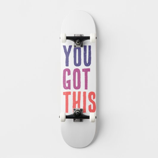 8" Skateboarddek Persoonlijk Skateboard (Voorkant)