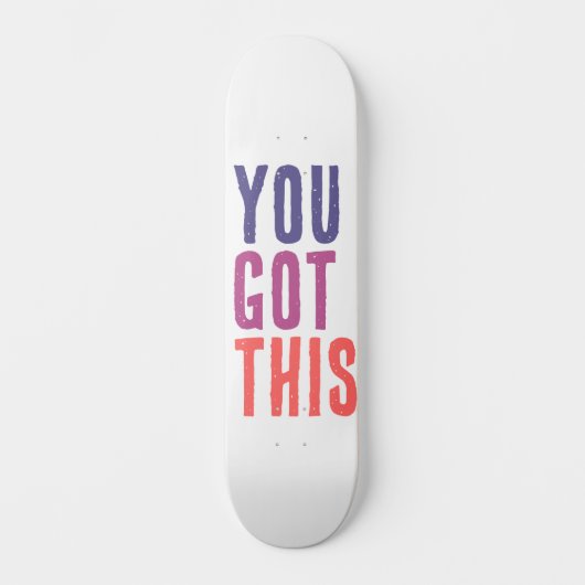 8" Skateboarddek Persoonlijk Skateboard (Voorkant)