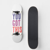 8" Skateboarddek Persoonlijk Skateboard (Voorkant)