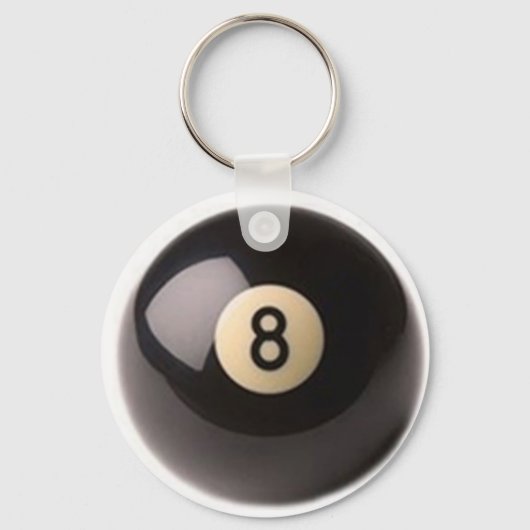 8 sleutelhanger met balpool (Voorkant)