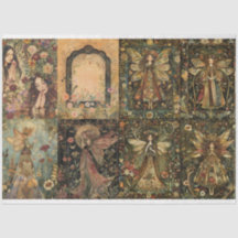 8 SM Sprookjesontwerp Decoupage Journal Tissue Pap