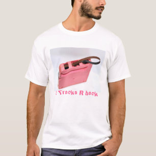 8 sporen R achterzijde Roze cartridge T shirt