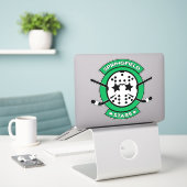 8" Springfield Stars Venster Klinken Sticker (Laptop op bureau)