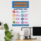 8 Superkrachten ondervragen Poster (Thuiskantoor)