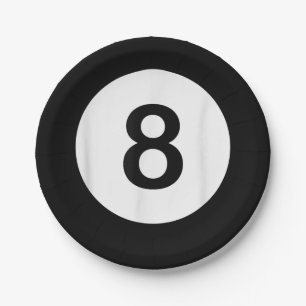 8 T - shirts van de Koepel van de Ball, Shark Love Papieren Bordje