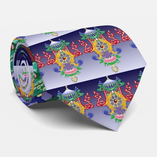 8 tekens stropdas (Opgerold)