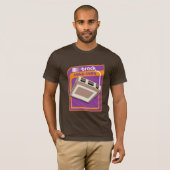 8-track t-shirt (Voorkant volledig)
