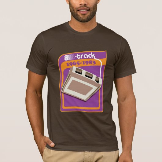 8-track t-shirt (Voorkant)