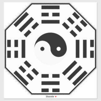 8 trigram - Yin Yang - Feng Shui Sticker