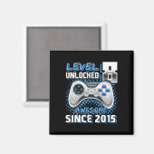 8 Unlocked Geweldige 2015 Videospel 8e Verjaardag Magneet (Voorkant / Achterkant)