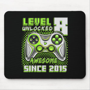 8 Unlocked Geweldige 2015 Videospel 8e Verjaardag Muismat