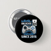 8 Unlocked Geweldige 2015 Videospel 8e Verjaardag Ronde Button 5,7 Cm (Voorkant /achterkant)