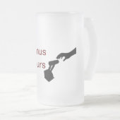 8 uur matglas bierpul (Voorkant rechts)