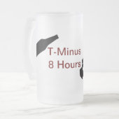 8 uur matglas bierpul (Voorkant links)