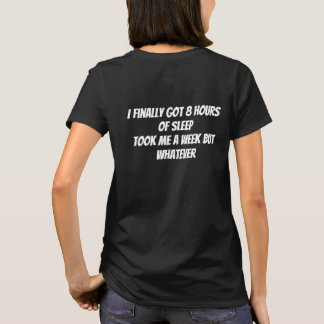 8 uur  t-shirt