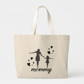 8.verjaardagsgeschenk voor moeder, moederdag cadea grote tote bag (Achterkant)