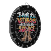 #8 Veteranen Dartbord (Voorkant Links)