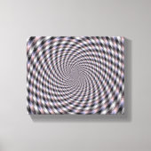 8 Vodkas te veel - fractal Canvas Afdruk (Voorkant)