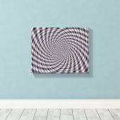 8 Vodkas te veel - fractal Canvas Afdruk (Insitu (Houten vloer))