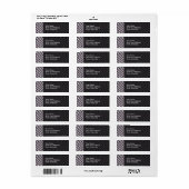 8 Vodkas te veel - fractal Etiket (Full Sheet)