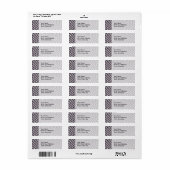 8 Vodkas te veel - fractal Etiket (Full Sheet)