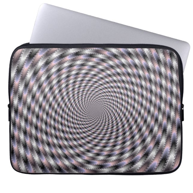 8 Vodkas te veel - fractal Laptop Sleeve (Voorkant)