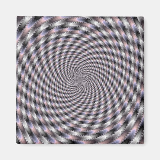 8 Vodkas te veel - fractal Magneet (Voorkant)