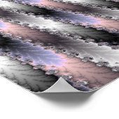 8 Vodkas te veel - fractal Poster (Hoek)