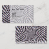 8 Vodkas te veel - fractal Visitekaartje (Voorkant / Achterkant)