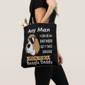 8 Willekeurig Man Beagle Daddy Tote Bag (Dichtbij)