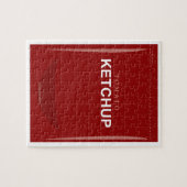 8 x10-inch Ketchup Packet Puzzle Legpuzzel (Horizontaal)