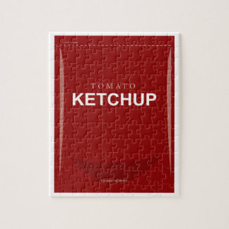 8 x10-inch Ketchup Packet Puzzle Legpuzzel