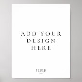 8"x10"Poster Teken Druk Poster (Voorkant)