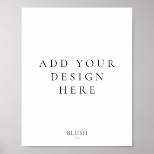 8"x10"Poster Teken Druk Poster