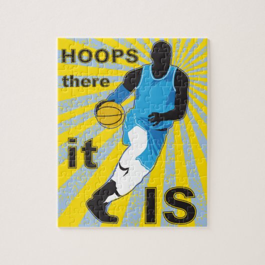 8 x 10 Basketball Puzzle voor kleurenblinde Kinder Legpuzzel (Verticaal)