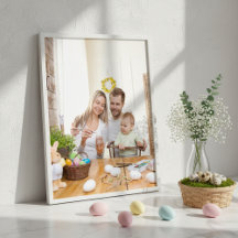 8" x 10" Family Photo Premium Pasen Satijn Afdrukk